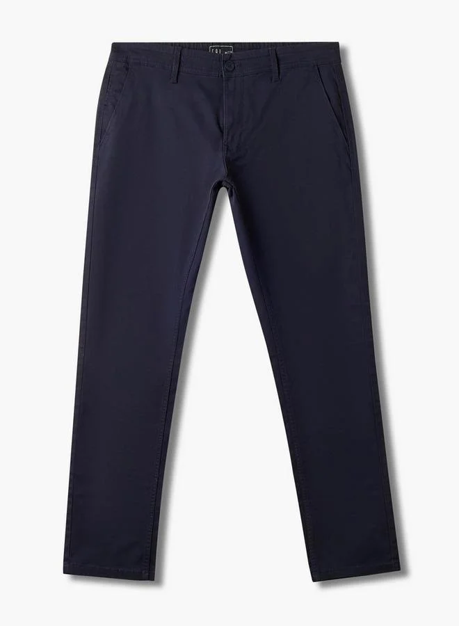Splash FAV MULTICOLOR Men Regular Fit Flexi Waist Chinos   Set of 2 for Men | Best Price UAE