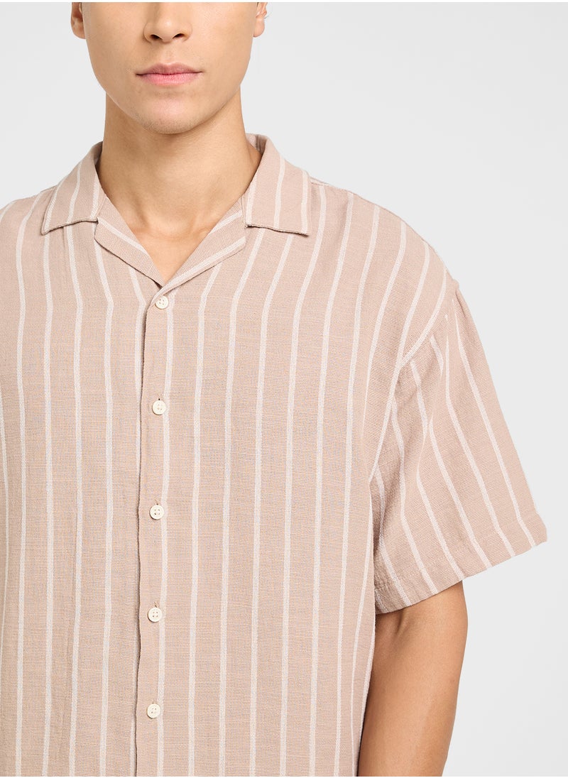 JACK & JONES - Jjeenzo Striped Shirt - Image 1