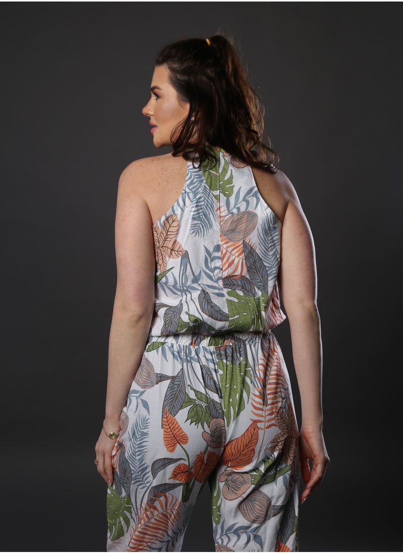 zecotex  - Summer Floral Jumpsuit - Image 1