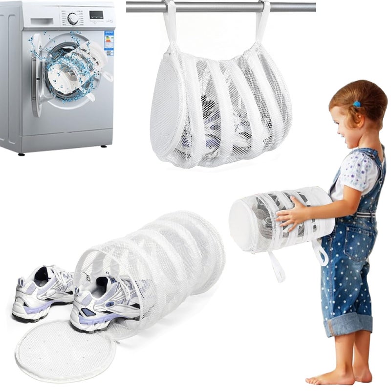 Generic AntiDeformation Household Protective Clothes Organizer New Washing Machine Shoe Storage Laundry Bag For Washing Machine And Dryer Shoes Multicolor 1 Pcs - Image 1