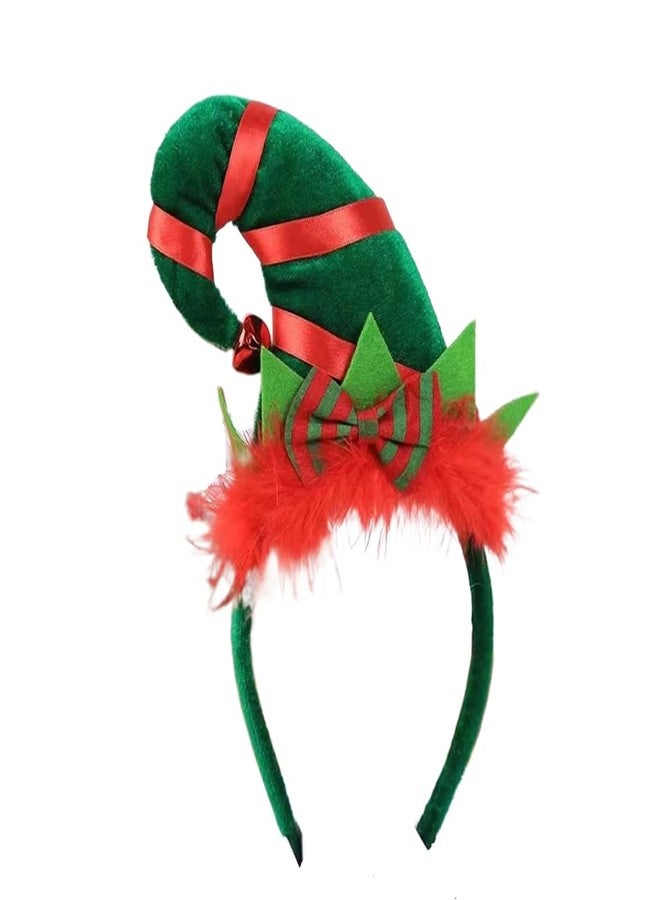 LKQBBSZ Santa Elf Hat Headband Christmas Headband Party Cute Hair Hoop Headwear for adult girls - Image 5