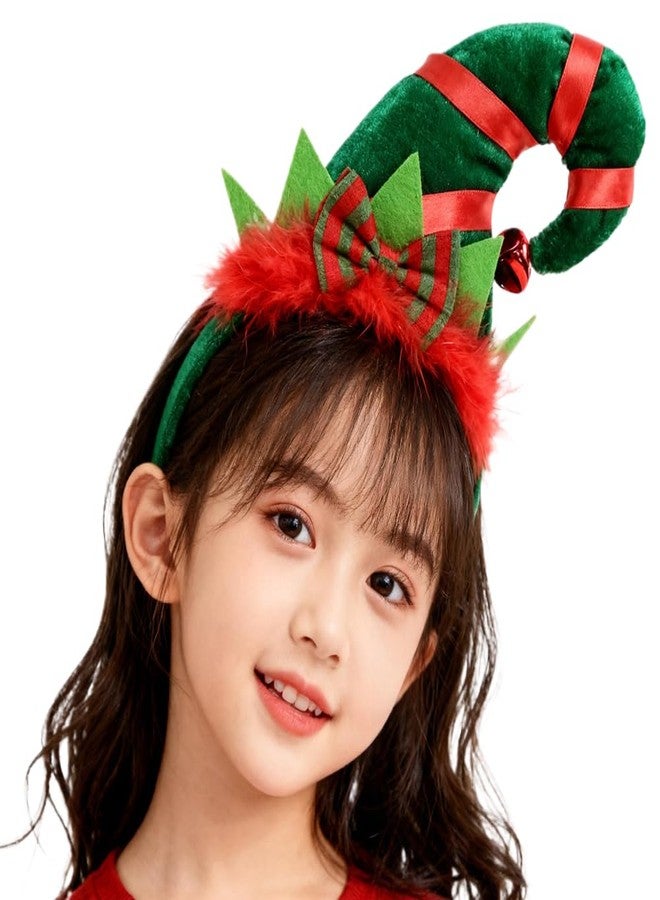 LKQBBSZ Santa Elf Hat Headband Christmas Headband Party Cute Hair Hoop Headwear for adult girls - Image 4