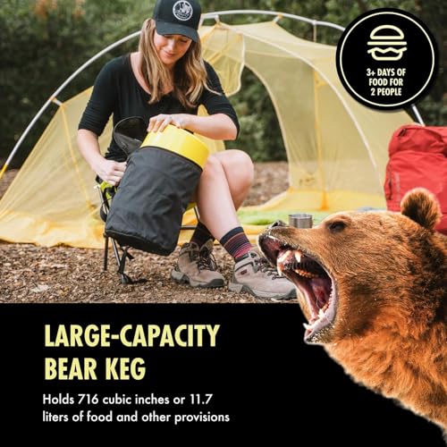 Counter Assault Bear Keg Food Storage Container Yellow - Image 4