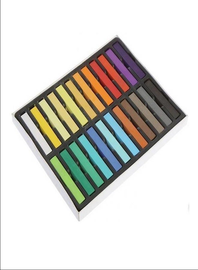 Generic 24-Piece Hair colour Chalk Set  - Image 1
