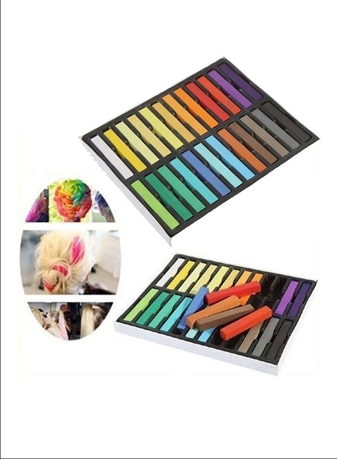 Generic 24-Piece Hair colour Chalk Set  - Image 3