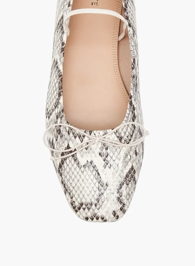 Celeste Womens Ballerina Flats With Slip On Closure