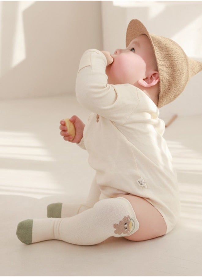 Socks - New High knee Socks For Toddlers, Cartoon Cotton Socks For Newborn Boys And Girls, Essential Accessories For Babies, Pure Cotton Socks, Breathable Sweat-Absorbent And Deodorant Baby Socks - Image 1