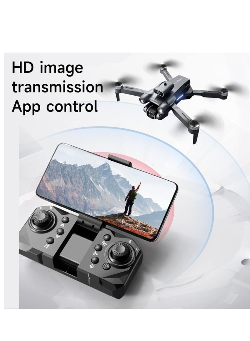 ELTRAZONE P12 Pro 4K HD Drone with Dual Camera – 120° Wide-Angle Lens, FPV WiFi Live Streaming, Foldable & Lightweight, Smart Position Locking, One-Key Return, Gesture & Voice Control, Long Battery Life  - Image 5