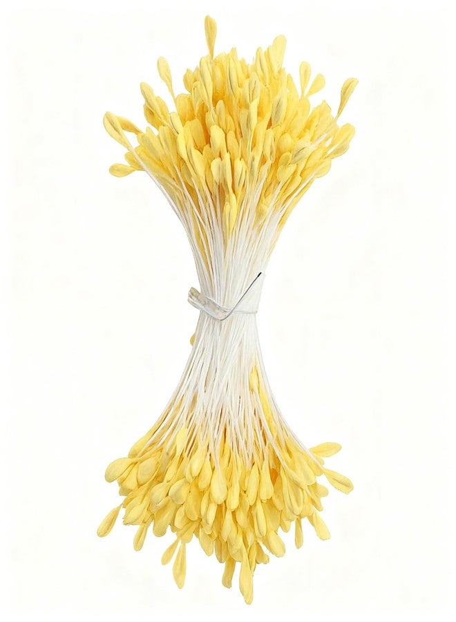 700 قطعة من منظفات الأنابيب لصنع الزهور، زهور اصطناعية من حبوب اللقاح، مواد لصنع الزهور مع زهور من حبوب اللقاح للأعمال اليدوية، زهور اصطناعية لتزيين الزهور يدويًا - Image 2