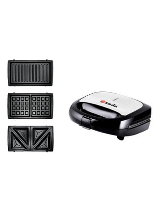 Sandwich Maker 3in1 ( Interchangeable Grill, Waffle, Sandwich Maker) 800 W - pzsku/ZDEF6CBC3ACF5278DC058Z/45/1746223623/32972216-0b05-46ee-b9cc-523c71833246