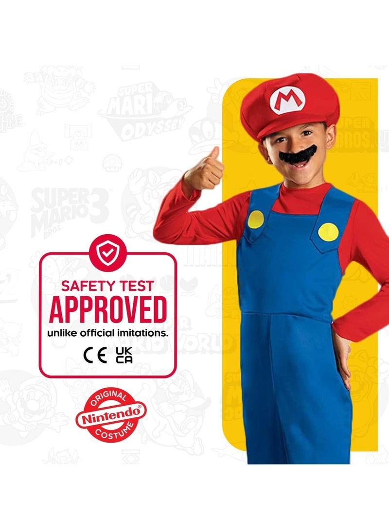 جورونب طقم زي ماريو لويجي، زي لويجي، زي تنكري للأولاد والبنات للكرنفال، أزياء تنكرية - Image 4