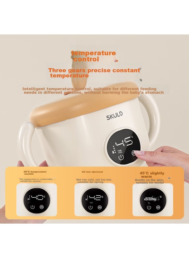 Skuld Constant Temperature Bowl, Insulated Bowl K3pro, Baby Food Bowl, Children's Tableware, No Water Filling Required, 316l Stainless Steel - Image 2