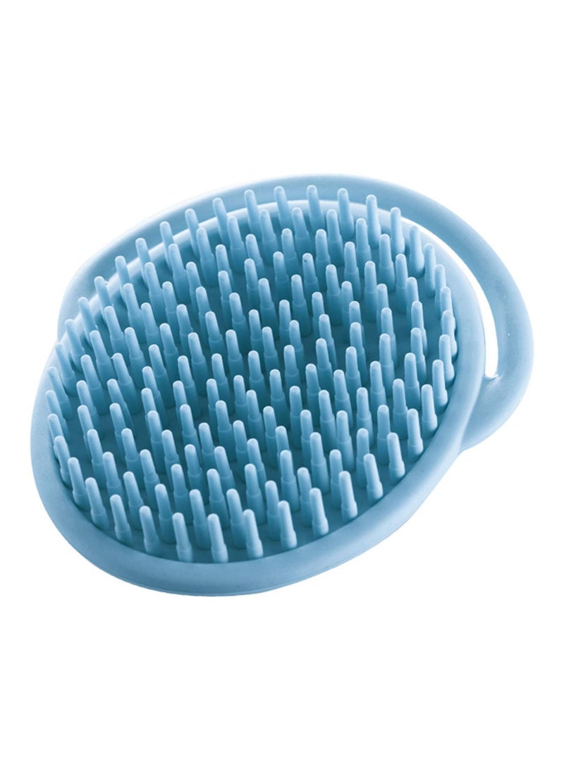 Shampoo Brush, Soft Silicone Comb, Scalp Scrubber and Dandruff Brush for Care Hair Cleaning Shower, Massager, Baby Shower Bath - Image 1
