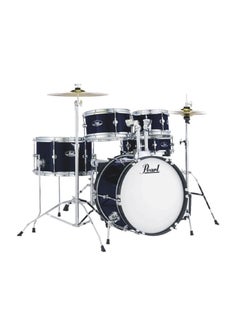 Pearl Roadshow RSJ465C/C #743 Junior 5-Pcs Drum Set with Hardware & Cymbals Royal Blue Metallic Finish