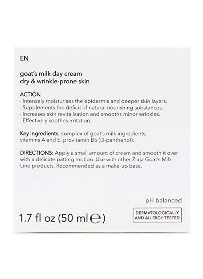 Ziaja Goat's Milk Day Cream - Face Cream Size 1.7 fl oz (50 ml)  - Image 4