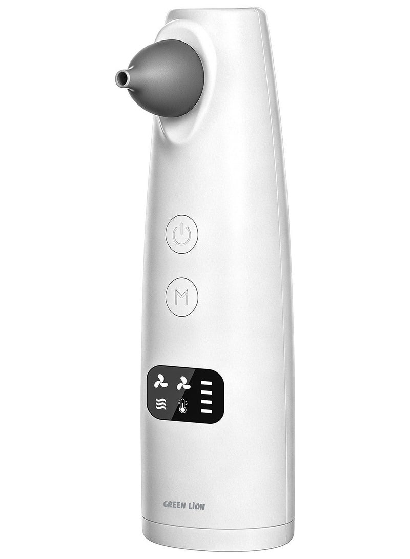GREEN LION Ear Dryer with Warm-Air Technology, Digital Display, Dual Wind and Warmth Modes, USB-C Rechargeable Water Removal Device for Adults and Kids, Moisture removal, Trapped water, Daily ear care - Image 1