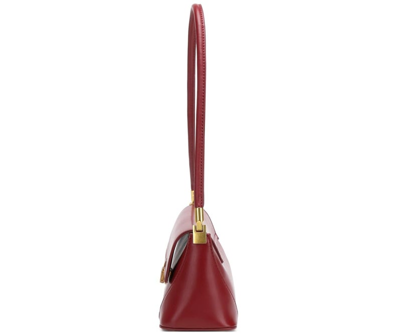 WSRYDJDL Shoulder Bags for Women Vintage Handbag Retro Classic Small Purse Cute Hobo Tote Handbag Mini Clutch Purse (Red) - Image 4