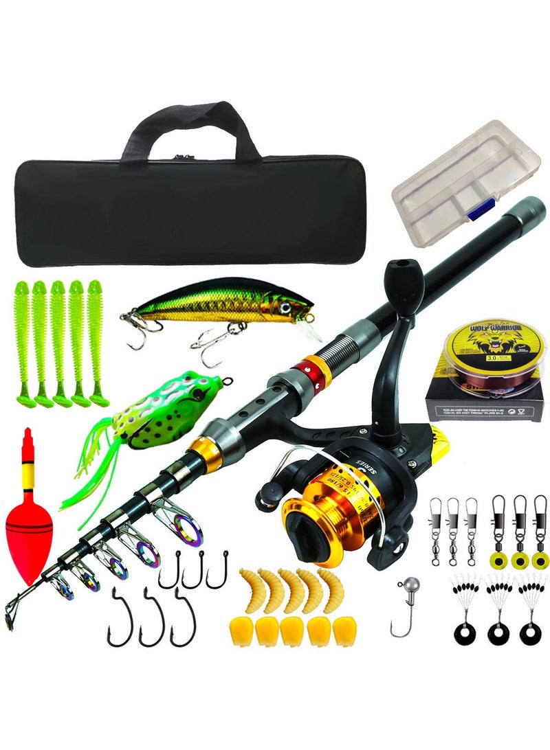 Y&D Outdoor Portable 1.8 M Luya Rod Wheel Fishing Suit - Image 1