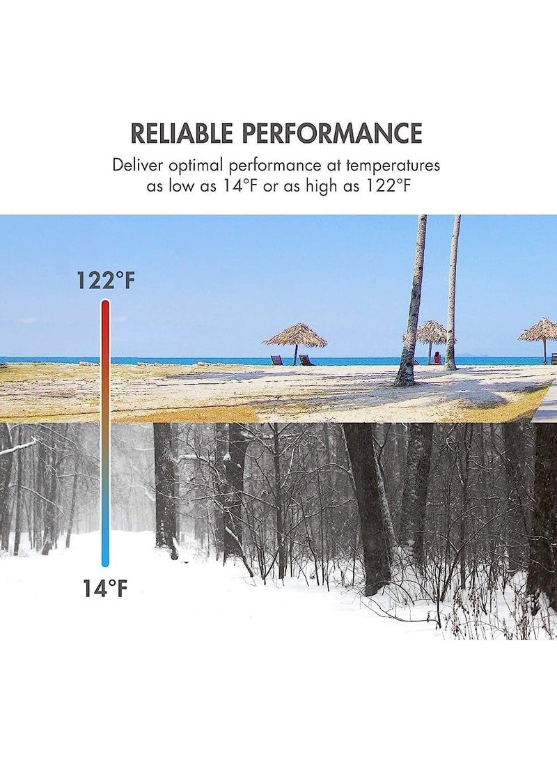 DMK Power 8 Pieces Rechargeable AAA Batteries ,1100mAh High Capacity 1.2V NiMH Low Self Discharge - Image 4