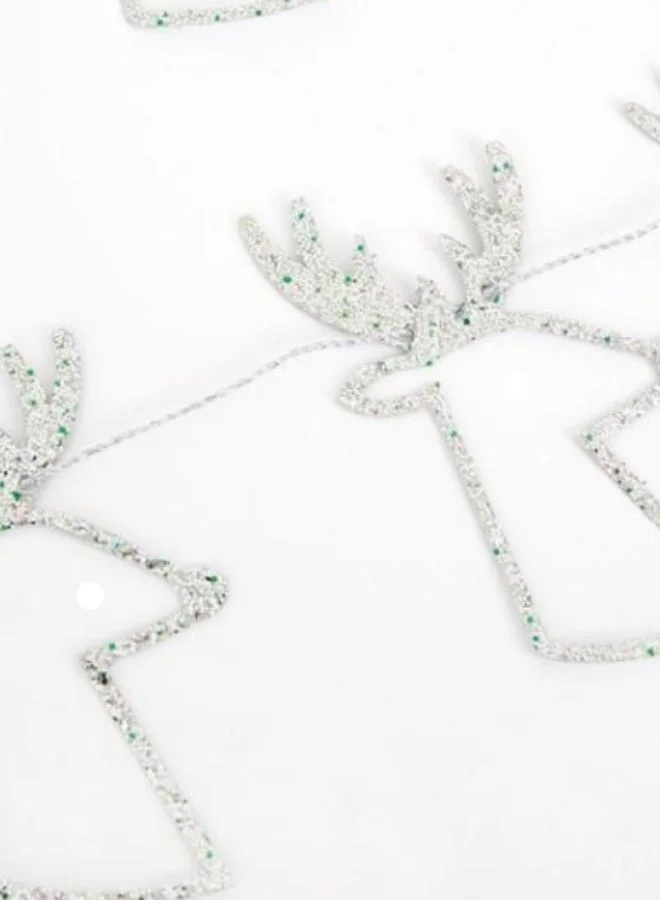 Meri Meri Silver Reindeer Garland