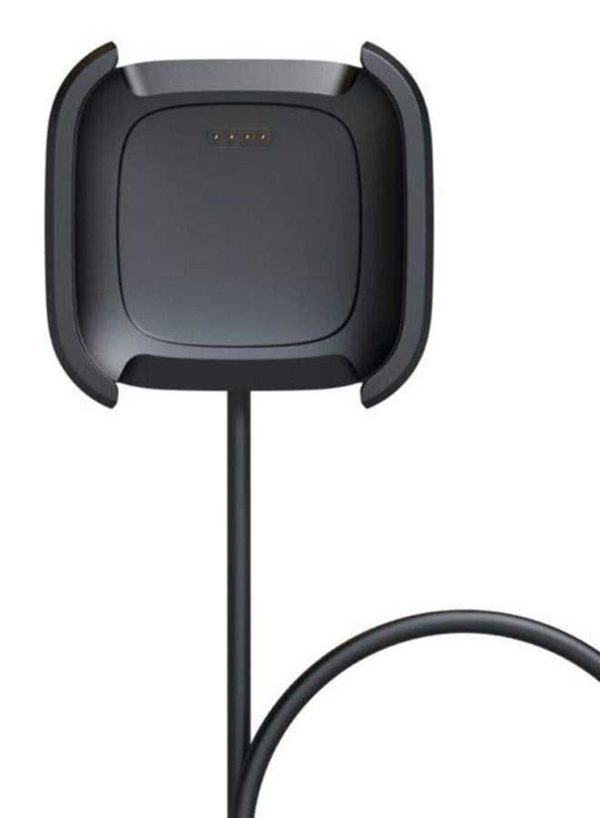 فيتبيت كابل شحن فيرسا 2 بمنفذ USB أسود - Image 2