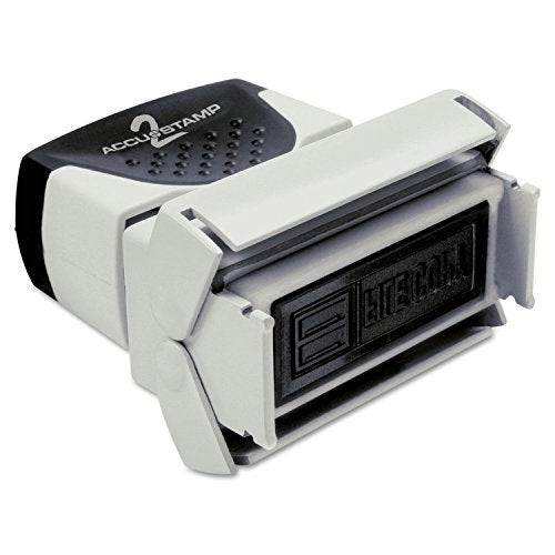 ACCUSTAMP2 035587 Pre-Inked Shutter Stamp, Red, Revised, 1 5/8 x 1/2 - Image 4