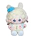 CALEMBOU Plush Doll 20cm Cute Cotton Doll with Skeleton Anime Plushies Soft Stuffed Dress Up Dolls Kawaii Plush Toys Gift Come with Doll Clothes - Image 3