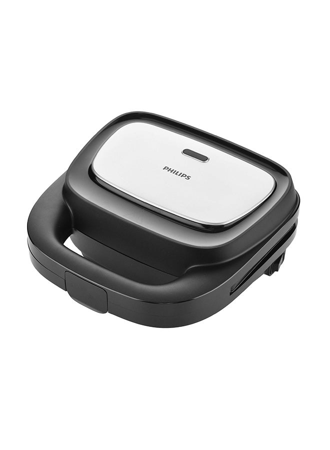 Philips 5000 Series Sandwich Maker 750 W HD2350/80 Black/Silver - Image 1