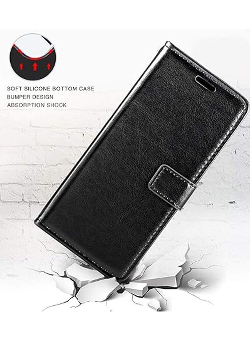 Compatible with Huawei Mate 70 Pro/70 Pro Plus Case, Premium PU Leather Magnetic Flip Case Cover with Card Holder and Kickstand for Mate 70 Pro/70 Pro+ - Image 3