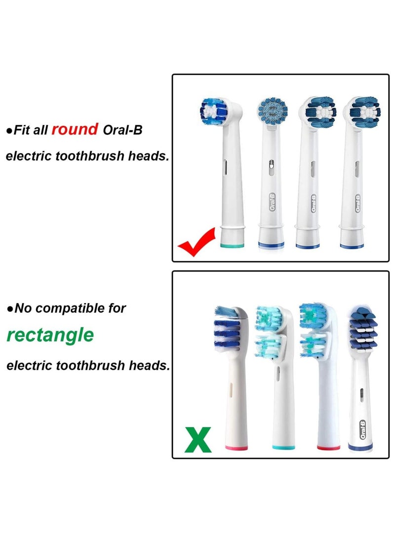 8-pack Electric Toothbrush Covers, Brush Heads, Protective Covers, Reusable Electric Toothbrush Head Covers, Replacement Brush Head Covers, Dustproof, Suitable for Travel, Camping, Home, School - Image 4
