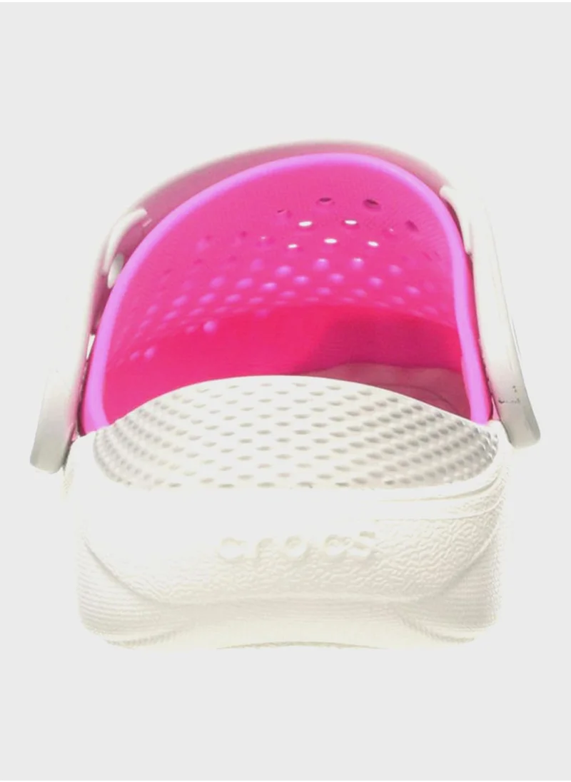 crocs Kids Literide Round Toe Clogs