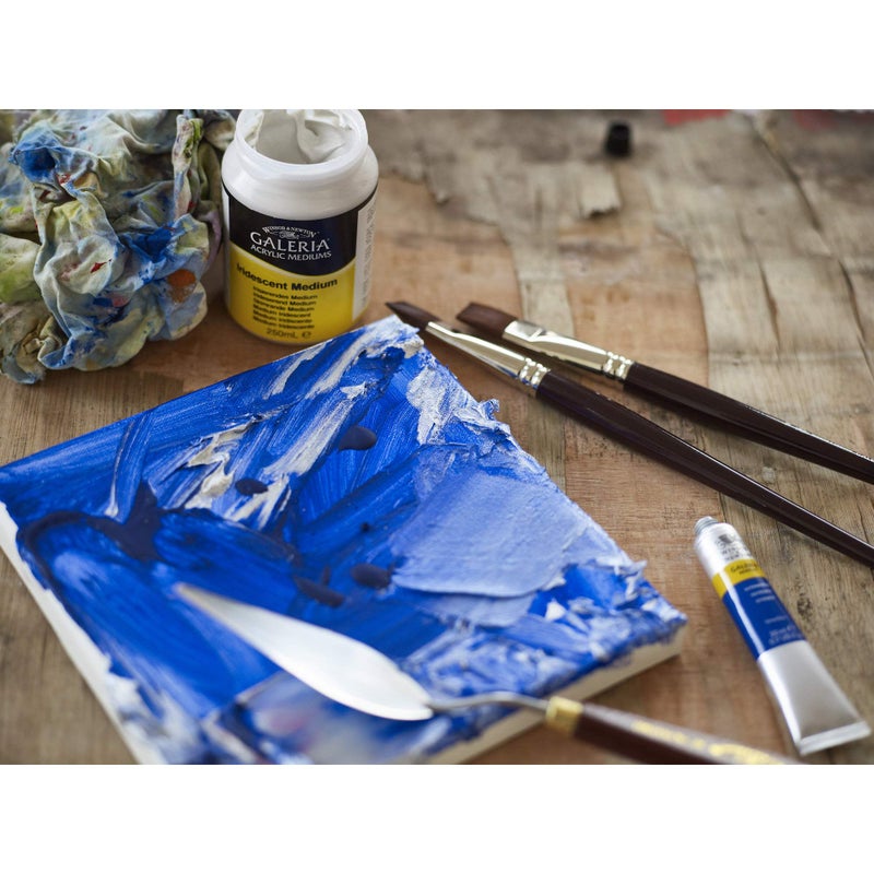 Winsor Newton Winsor & Newton Galeria Long Handle Brush (3 Pack) (Round 6 & 8, Filbert 12) - Image 5