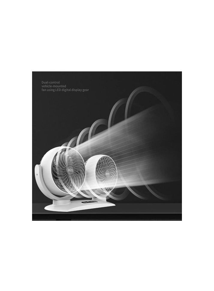 Dual Fan Running On 12 Volt Car Lighter - Image 1