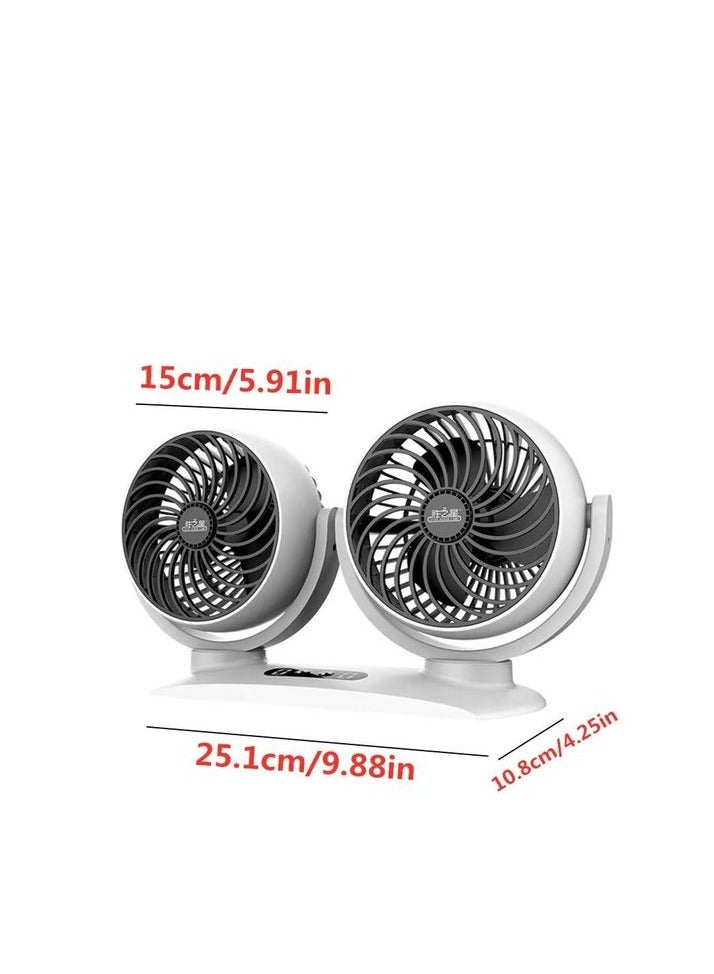 Dual Fan Running On 12 Volt Car Lighter - Image 4