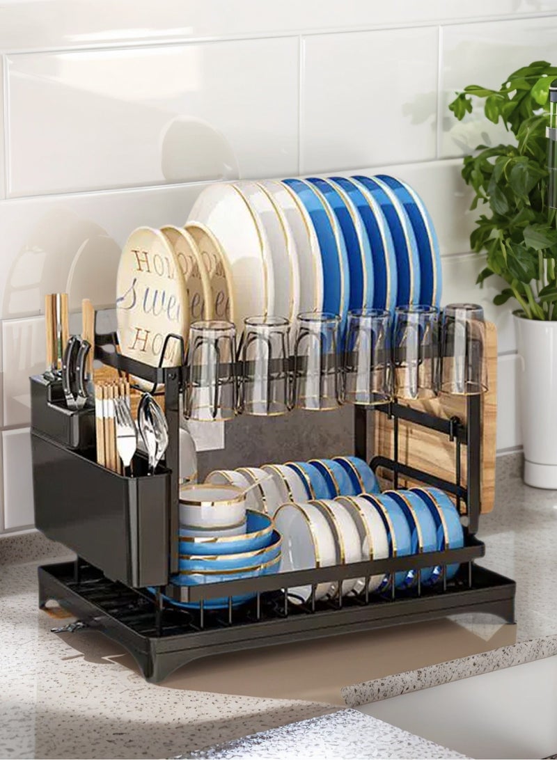 لوبيتيز الفولاذ المقاوم للصدأ أدوات المائدة تخزين الرف ، رف الغسيل ، مطبخ تخزين الرف ، رف تخزين متعددة الوظائف أدوات المائدة ، أدوات المائدة ، أدوات المائدة ، وأدوات المطبخ ، وأدوات المائدة ، وأدوات المائدة ، وأدوات المائدة ، عيدان تناول الطعام ، سكين تخزين الرف ، حامل الكأس - Image 1