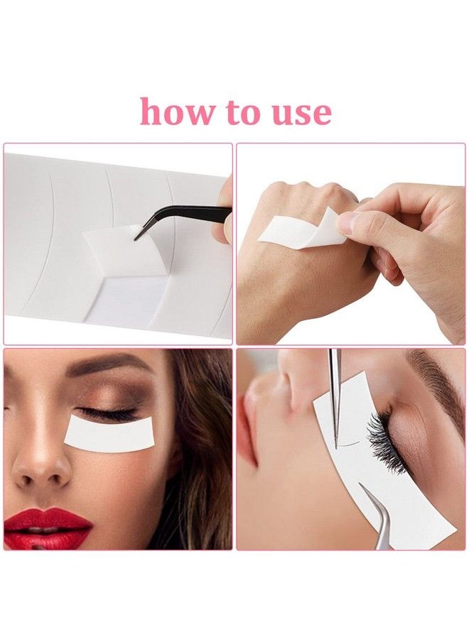 WSICSE - 240Pcs Foam Eye Pads For Eyelash Extensions Pre Cut Foam Tape Under Eye Pads Lash Extension Supplies Easy To Tear Waterproof - Image 1