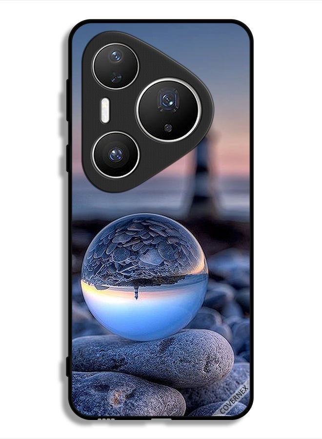 Covernex Huawei Pura 80 Pro Plus Protective Case Cover Awesome Photography Of Nature In Round Glass - Image 1