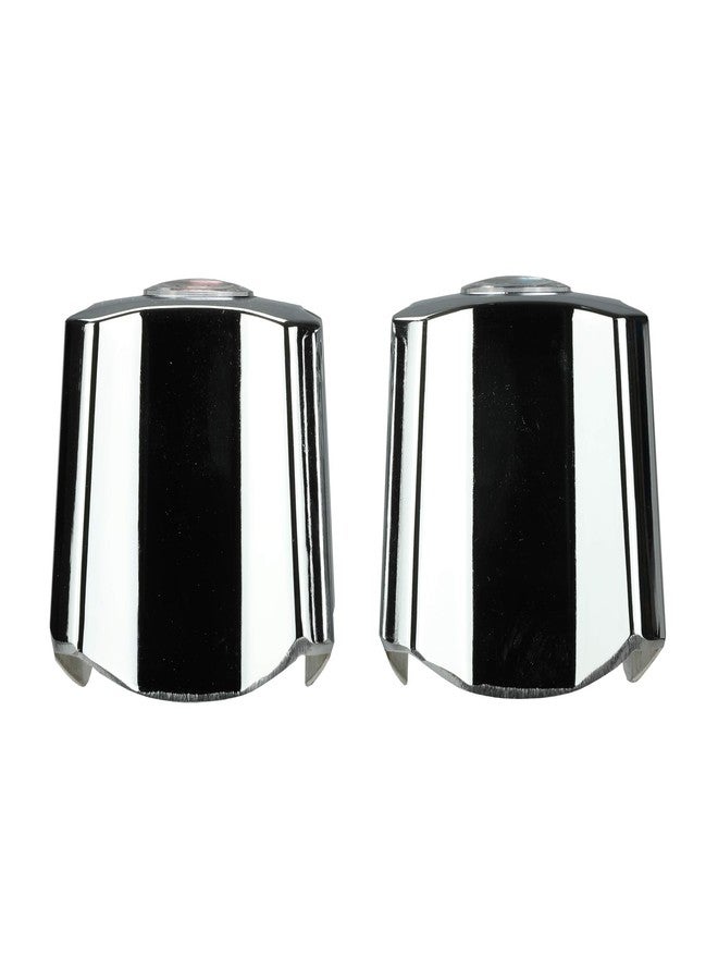 دانكو مقابض صنبور حوض الاستحمام/الدش المعدنية المتينة من دانكو من كولر، كروم، 2-1/16 بوصة، عبوة واحدة (88768) - Image 3