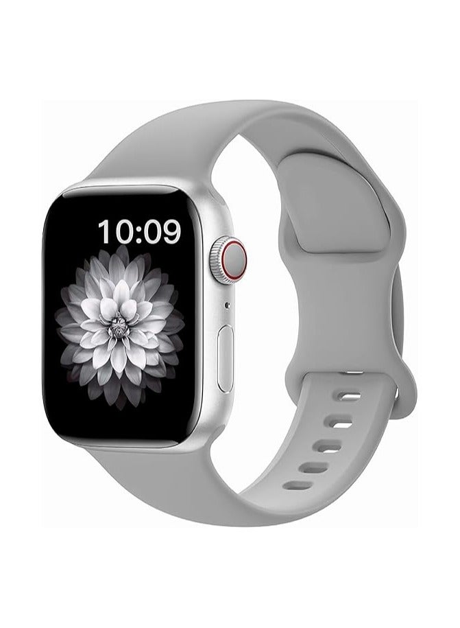 HablTech 6 Pcs Sport Silicone Band Compatible with Apple Watch 44mm/45mm/46mm/49mm Classic Soft Replacement Strap Applicable to iWatch Series 11/10/9/8/7/6/5/4/Ultra/Ultra2/Ultra3/SE/SE2/SE3 - Image 5