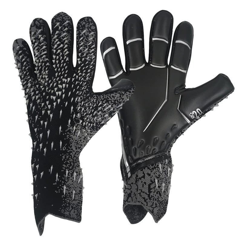 Scott Edward Football Goalkeeper Gloves for Boys Kids Children Adult Soccer Goalkeeper Kit Premium Goalkeeper Gloves Super Grip Protection Size 678910 - Image 2