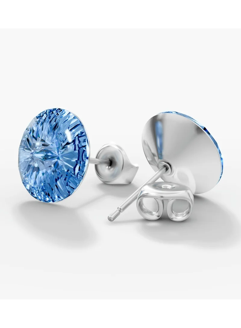 سيونا أقراط مرصعة بالكريستال الأزرق الفاتح من إيلا