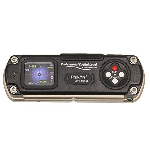 Digi-Pas ديجي-باس DWL3500XY مستوى دقيق رقمي ومحسوب بزاويتين مع بلوتوث، 0.0002"/قدم (0.02 مم/م) 6 بوصة - Image 1