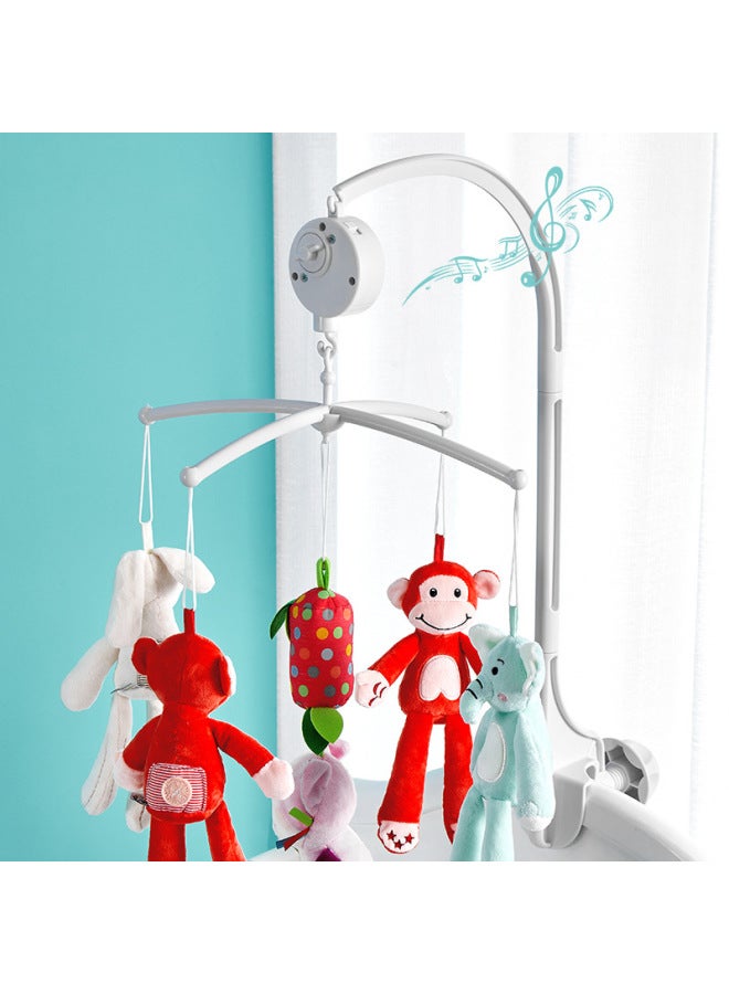 A2 Crib Bell Universal Toy Bracket With 1 Piece Of Music 3 60cm Baby Bell Rack Size Bed Universal-Color:Battery Version/36 Piano Songs+bluetooth/bed Bell  - Image 3