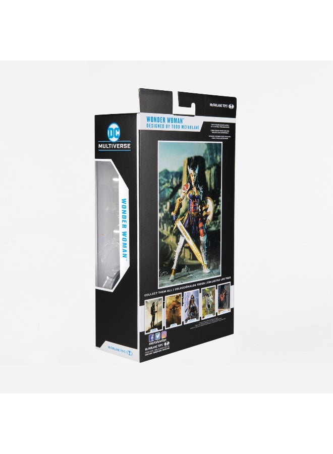 DC Comics دي سي مولتيفيرس 7 إن ووندر وومان مصممة بواسطة تود مكفارلين - Image 4