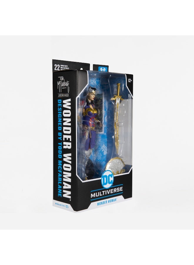 DC Comics دي سي مولتيفيرس 7 إن ووندر وومان مصممة بواسطة تود مكفارلين - Image 3