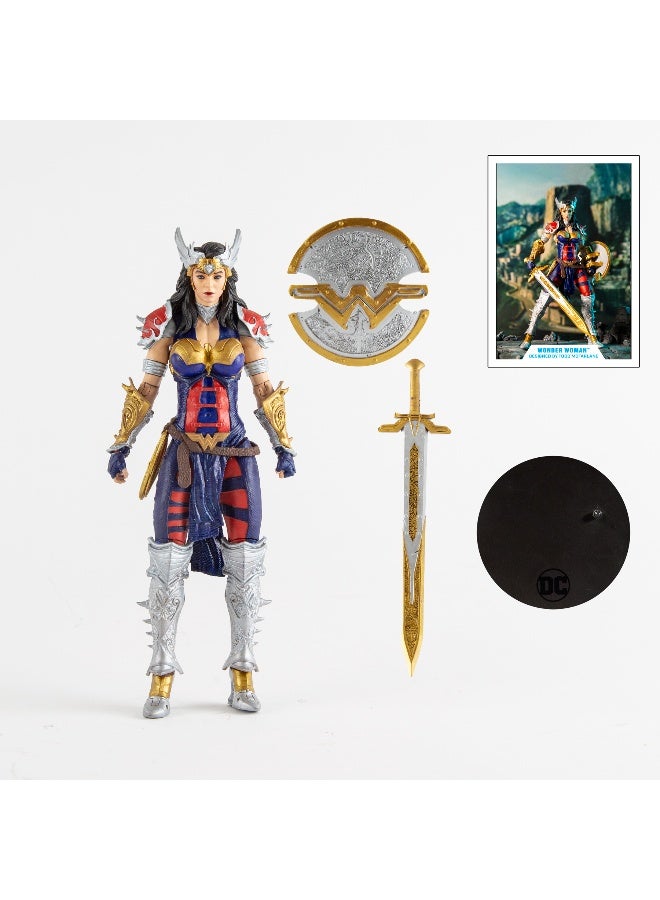 DC Comics دي سي مولتيفيرس 7 إن ووندر وومان مصممة بواسطة تود مكفارلين - Image 2