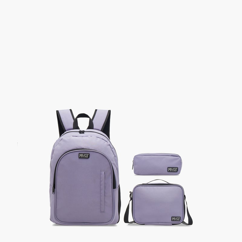 Must Backpack-Eternal Purple-16In-Set Of 3-Age 9-13 (Pu) Purple \ 32X18X43 - Image 1