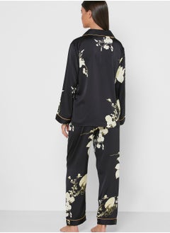 ELLA Floral Print Pyjama Set  - Image 2