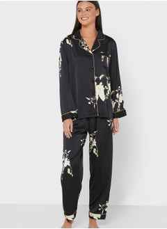 ELLA Floral Print Pyjama Set  - Image 1