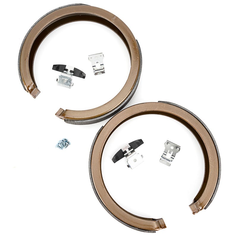 Rear Parking Brake Shoes Sets Compatible with Chevrolet ASTRO AVALANCHE EXPRESS SILVERADO SUBURBAN 1500 2500 19992014 TAHOE TRAILBLAZER SSR Compatible with Chevy Replacement for 781PG